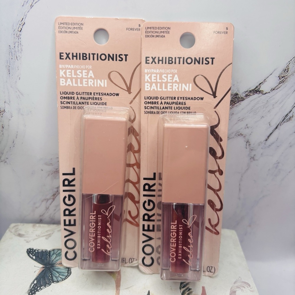2X Covergirl Exhibitionist Kelsea Ballerini Liquid Glitter Eye shadow #5 Forever